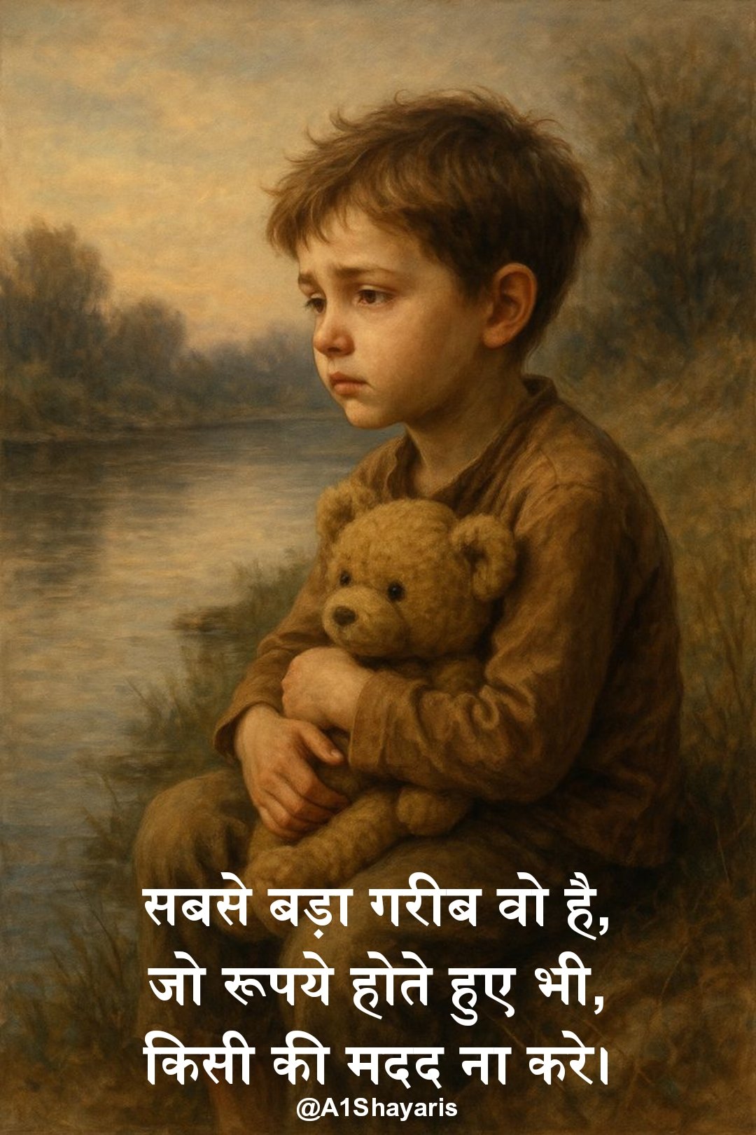 Garibi shayari on life